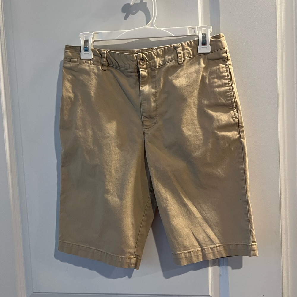 Boy’s Khaki Cotton Shorts. Size 18